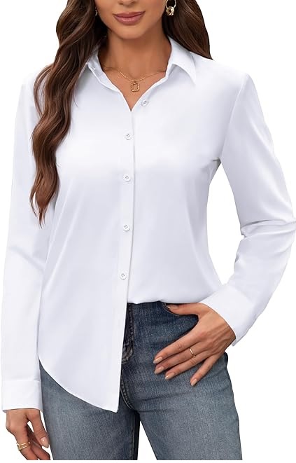 Camisa Formal Mujer Blanca