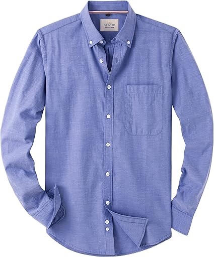 Camisa Oxford Azul